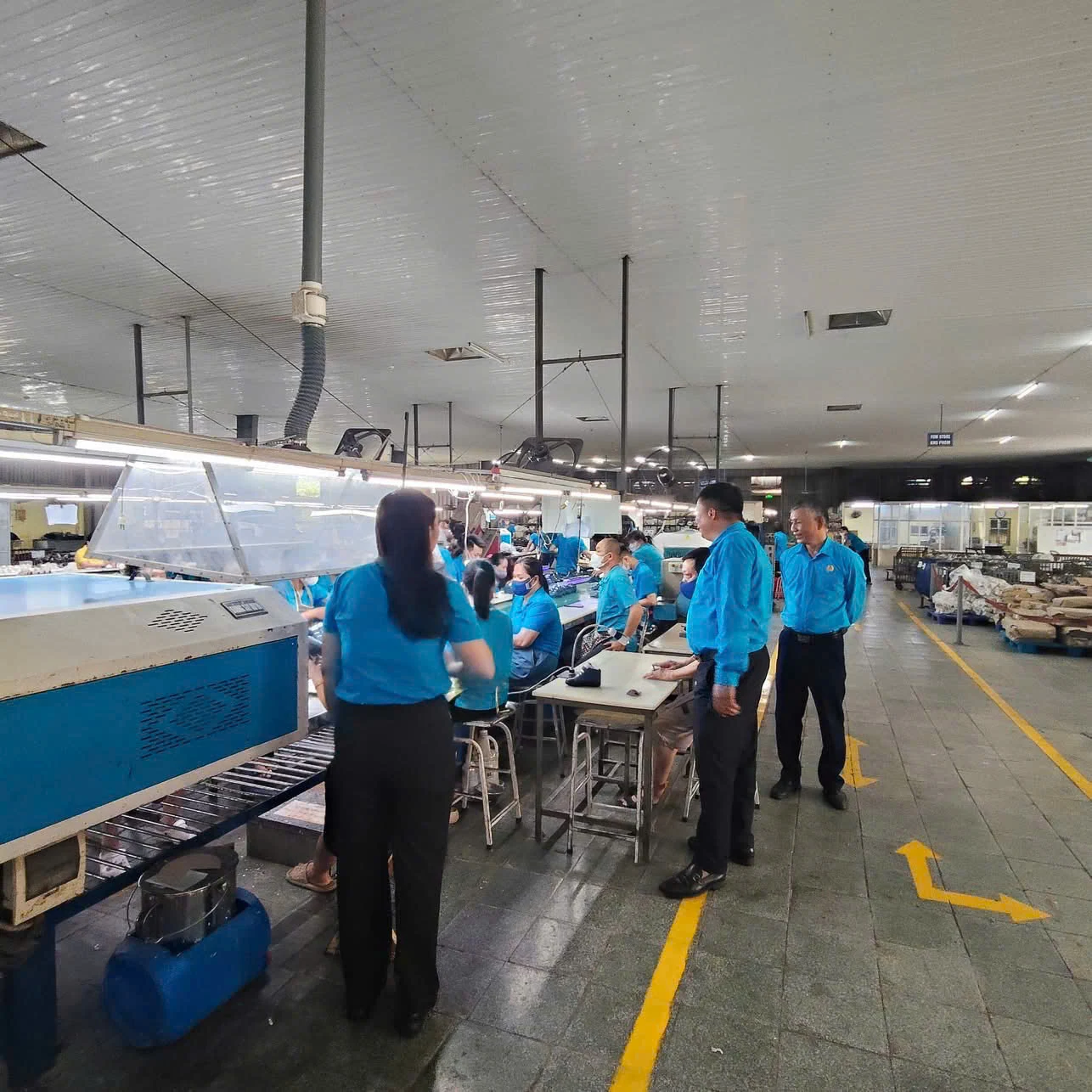 Hatay Textile Company Trade Union and O Dien Commune Trade Union Organize the “Trade Union Meal” Program — 1