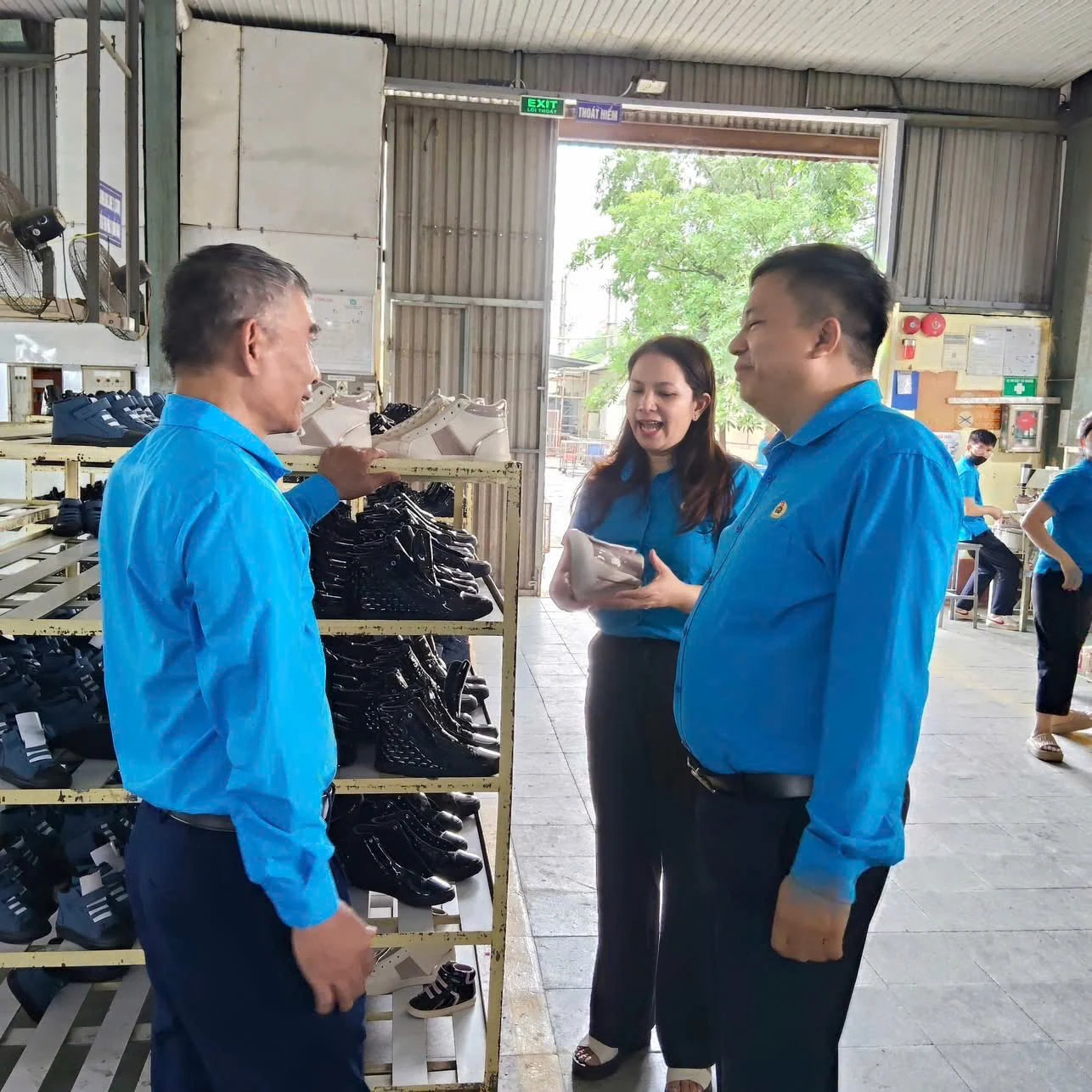 Hatay Textile Company Trade Union and O Dien Commune Trade Union Organize the “Trade Union Meal” Program — 2