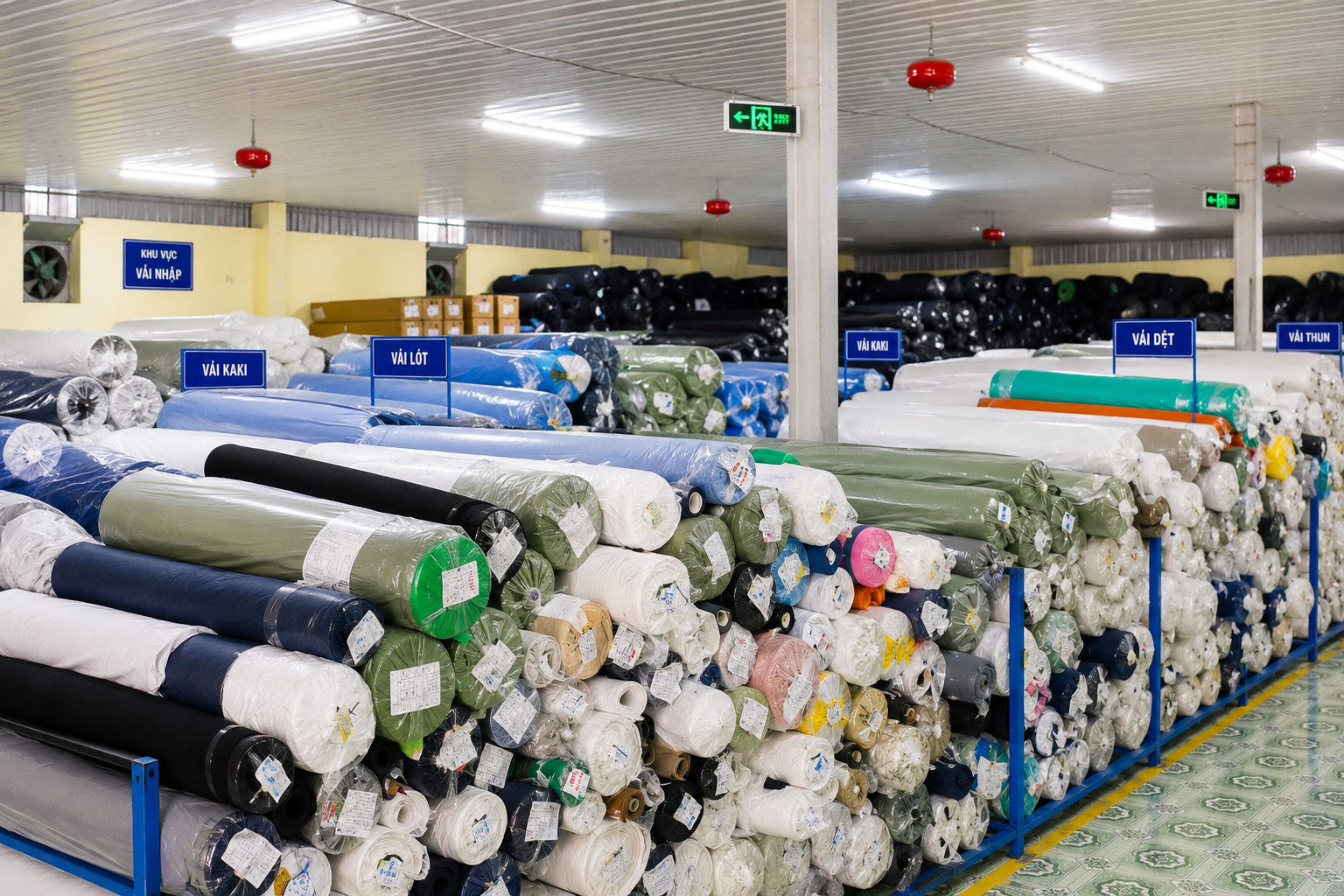 Fabric warehouse